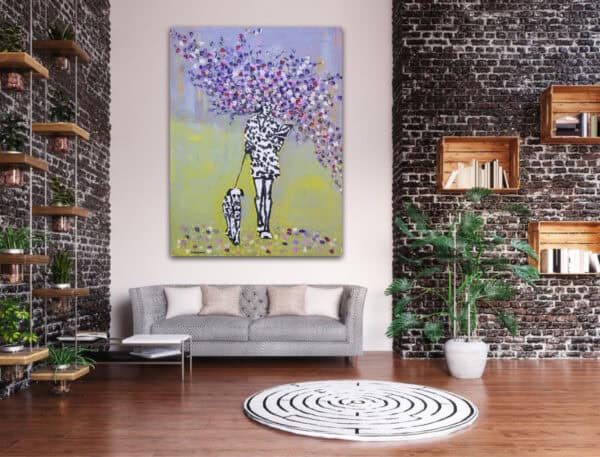⁦Dalmatian dog ציור מקורי⁩ – תמונה ⁦11⁩